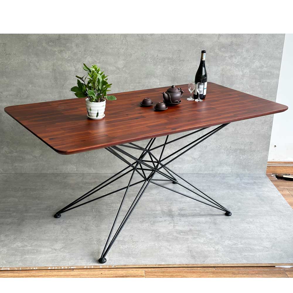 Combo bàn ăn chữ nhật và 6 ghế ăn Combo bàn ăn chữ nhật và 6 ghế ăn - hình 4