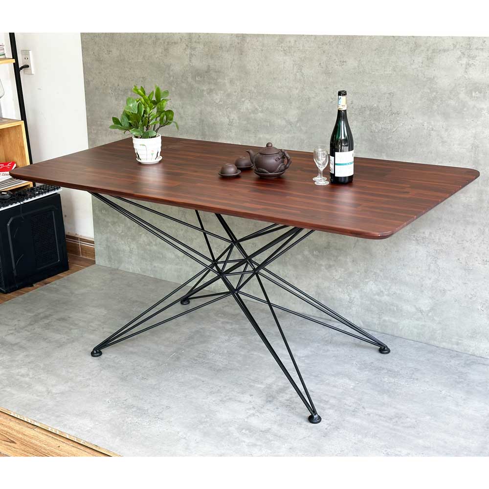 Combo bàn ăn chữ nhật và 6 ghế ăn Combo bàn ăn chữ nhật và 6 ghế ăn - hình 5