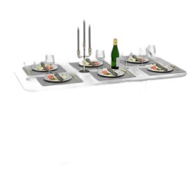 Combo bàn ăn mặt đá 140x80cm và 6 ghế ăn bọc da
