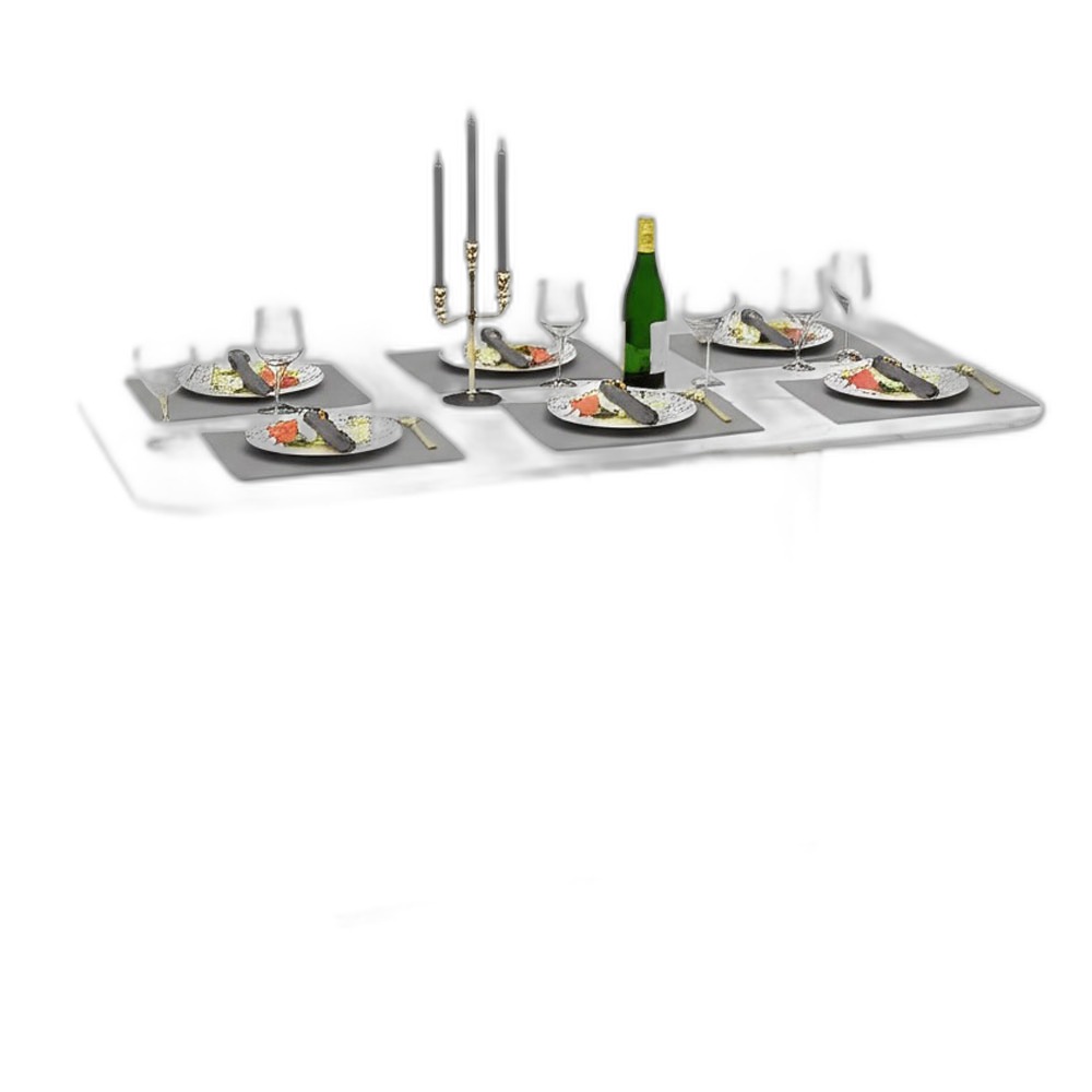 Combo bàn ăn mặt đá 140x80cm và 6 ghế ăn bọc da Combo bàn ăn mặt đá 140x80cm và 6 ghế ăn bọc da