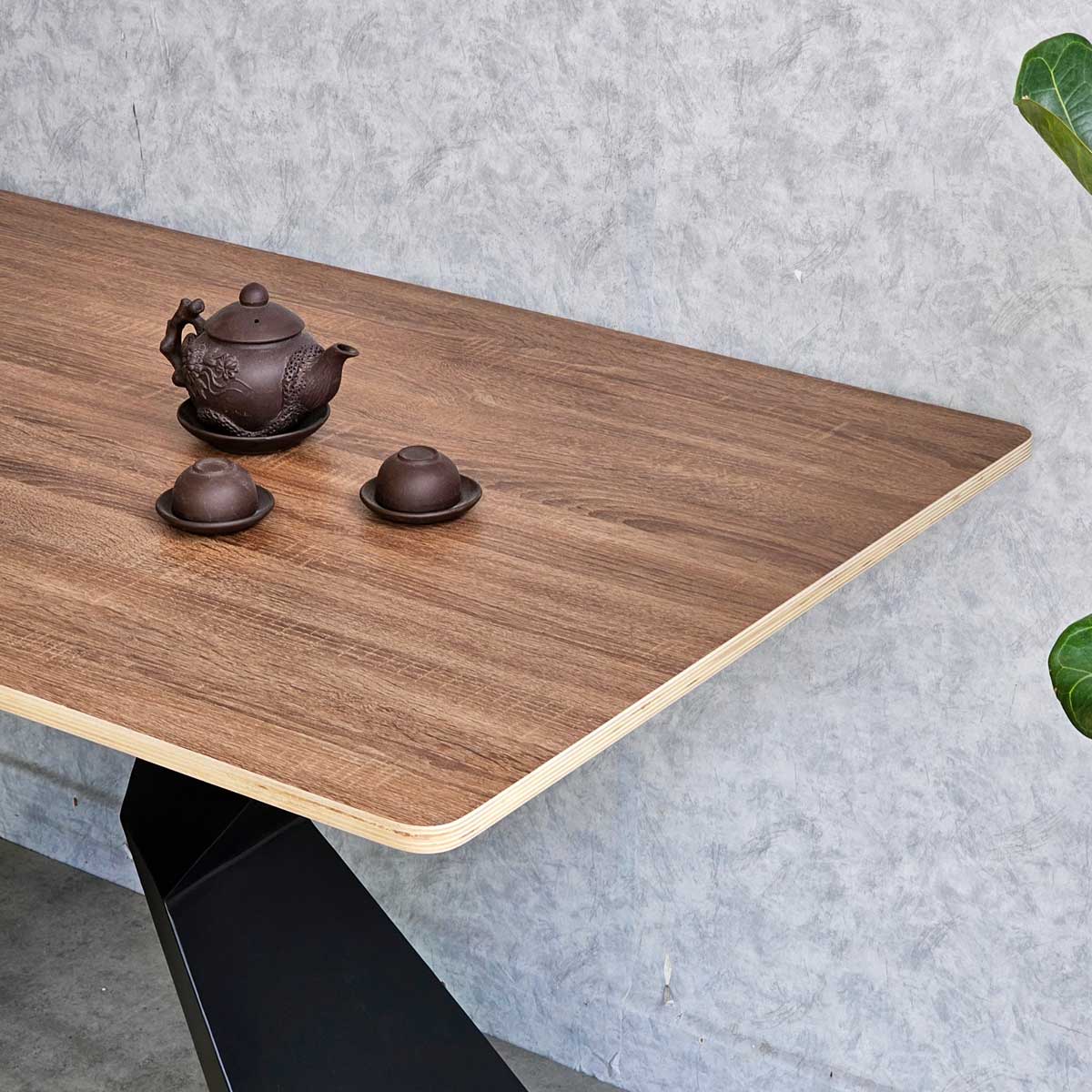 Combo bàn ăn và 4 ghế ăn bọc da Combo bàn ăn và 4 ghế ăn bọc da - hình 3
