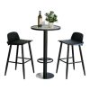 Combo bàn bar tròn 60cm và 2 ghế bar chân sắt C