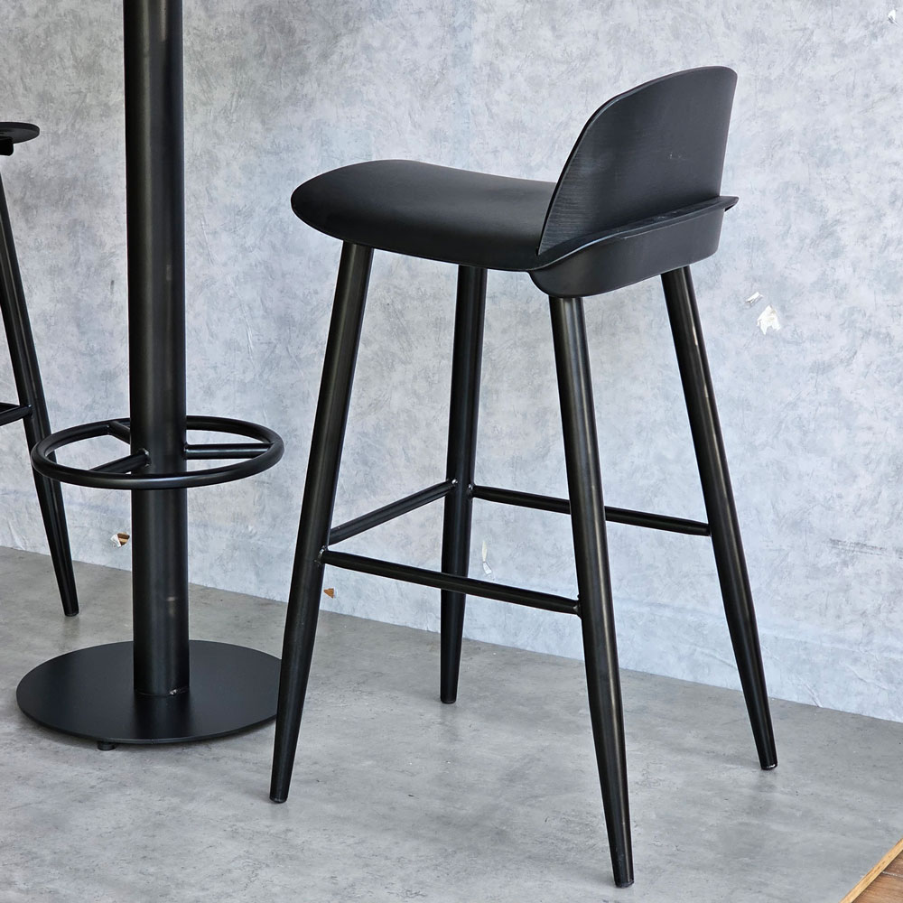 Combo bàn bar tròn 60cm và 2 ghế bar chân sắt C Combo bàn bar tròn 60cm và 2 ghế bar chân sắt C - hình 5