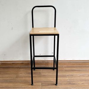 Combo Bàn Bar Vuông 60cm Và 2 Ghế Bar C - hình 1