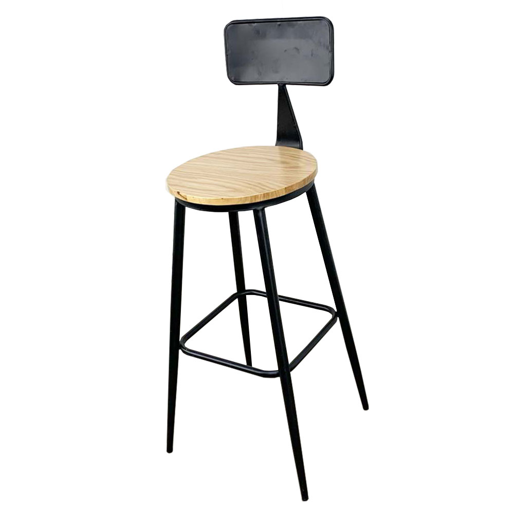 Combo Bàn Bar Vuông 60cm Và 2 Ghế Bar Có Lưng Tựa C Combo Bàn Bar Vuông 60cm Và 2 Ghế Bar Có Lưng Tựa C - hình 1