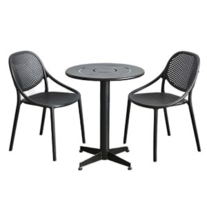 Lỗi 404 Combo bàn cafe sắt và 2 ghế RENO nhựa đúc C
