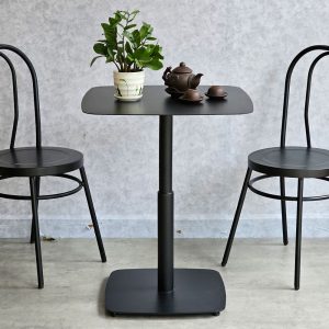 Combo bàn cafe sắt và 2 ghế Thonet sắt sơn tĩnh điện C - hình 1