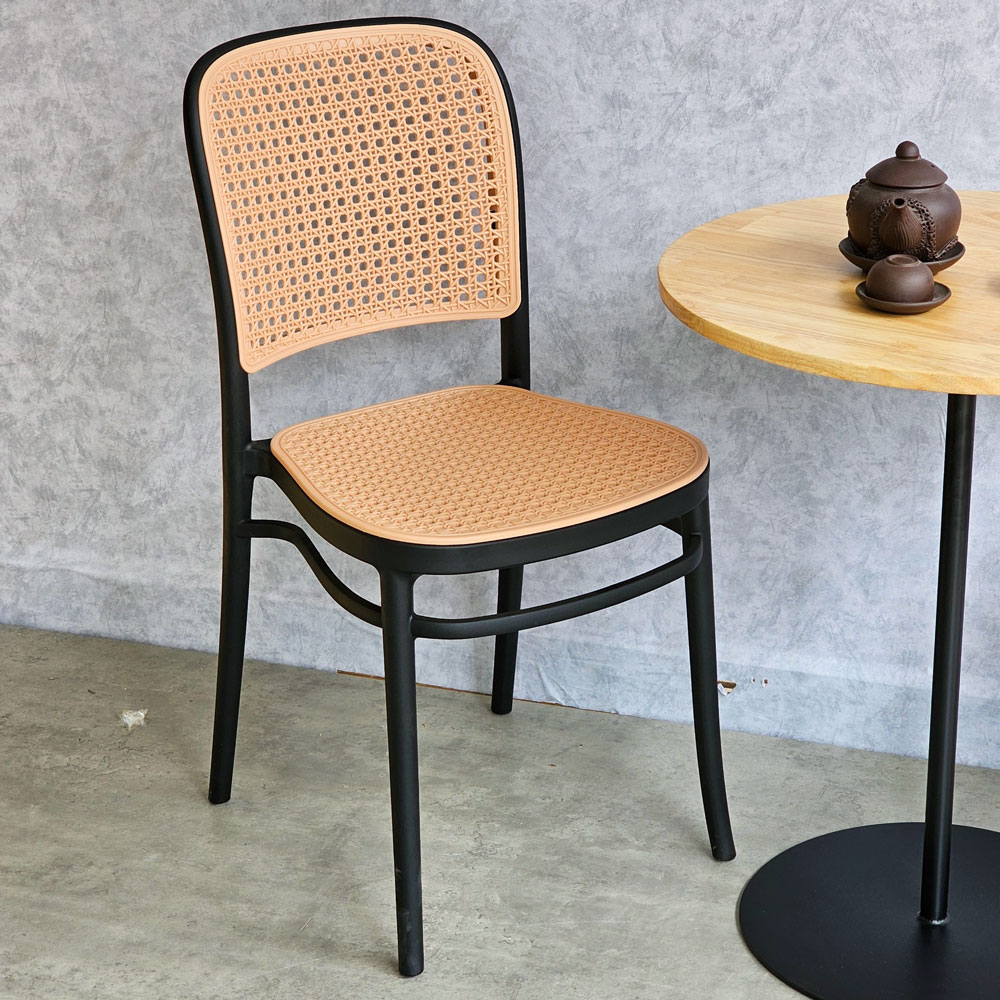Combo bàn cafe tròn 60cm và 2 ghế cafe nhựa C Combo bàn cafe tròn 60cm và 2 ghế cafe nhựa C - hình 5