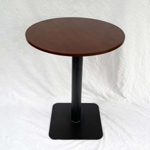 Combo Bàn Cafe Tròn 60cm Và 2 Ghế Lưng Tựa Bằng Sắt C - hình 1
