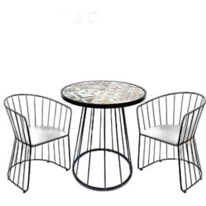 Lỗi 404 Combo Bàn Cafe Tròn Mặt Gạch Men Và 2 Ghế Vòm Có Nệm C