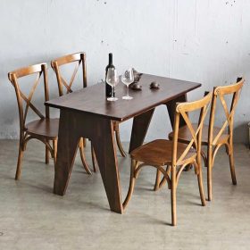 Combo bàn ghế ăn 4 người - hình 1