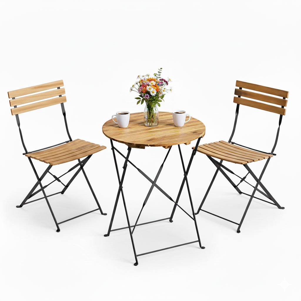 Combo Bàn Ghế Xếp Gọn Ngoài Trời SHEFIELD C Combo Bàn Ghế Xếp Gọn Ngoài Trời SHEFIELD C - hình 3