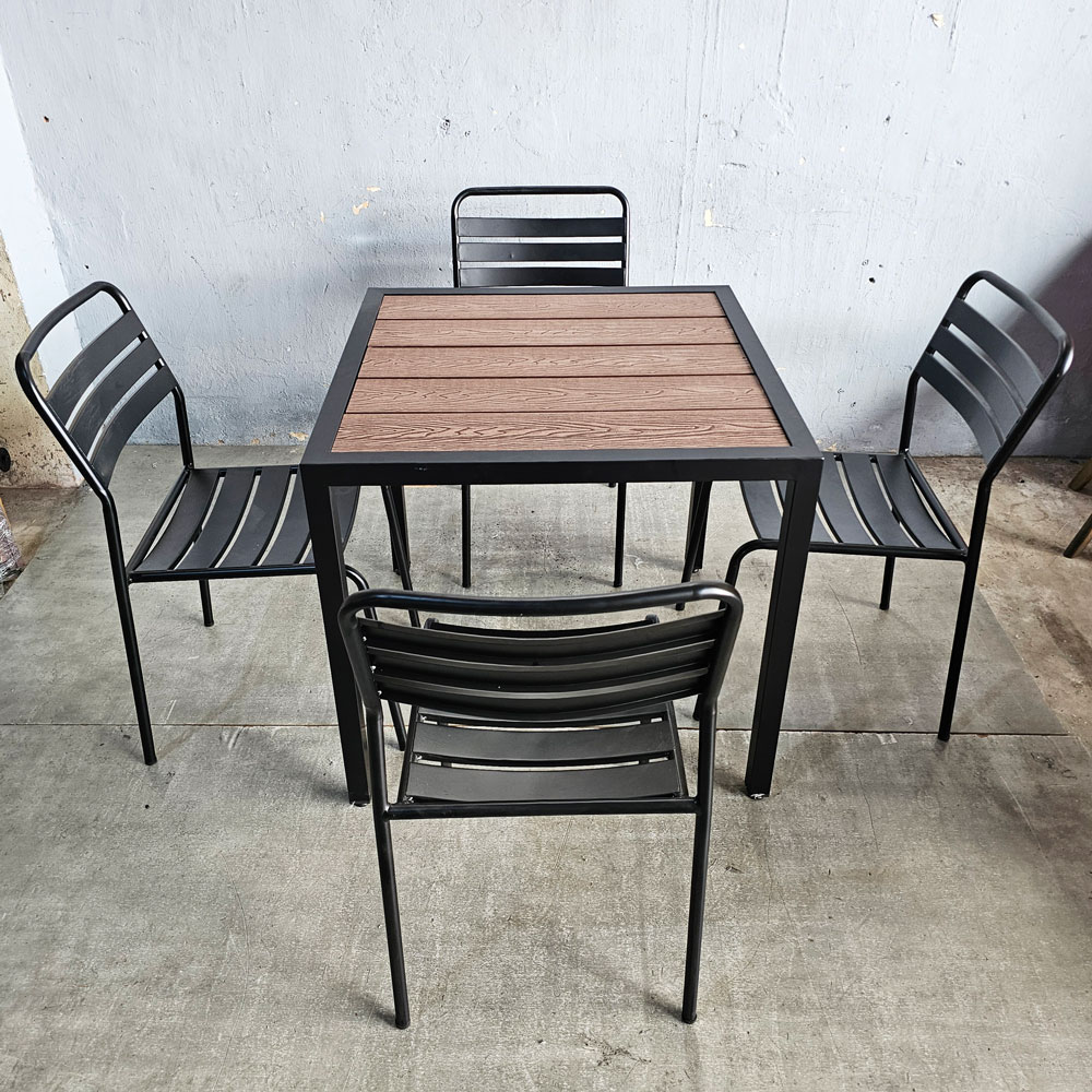 Combo bàn ngoài trời và 4 ghế sắt C Combo bàn ngoài trời và 4 ghế sắt C - hình 3