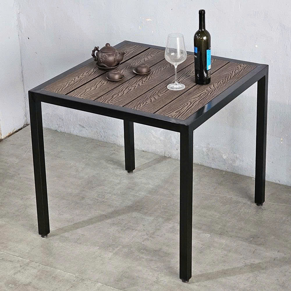 Combo bàn nhựa ghế cà phê sắt ngoài trời C Combo bàn nhựa ghế cà phê sắt ngoài trời C - hình 3