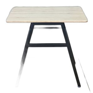 Combo bàn TINY 80x60cm và 2 ghế sắt