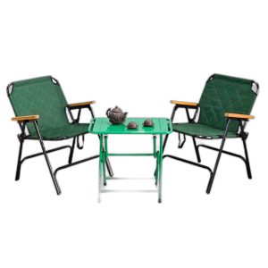 Combo bàn trà chanh và 2 ghế xếp du lịch C