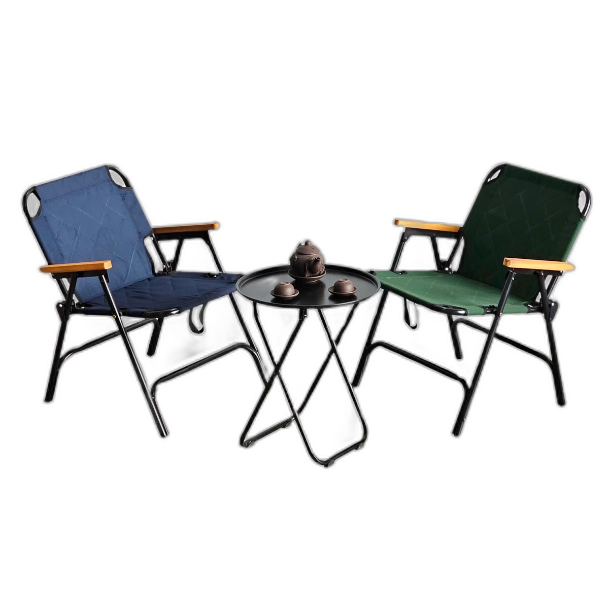 Combo bàn trà chanh và 2 ghế xếp du lịch C Combo bàn trà chanh và 2 ghế xếp du lịch C