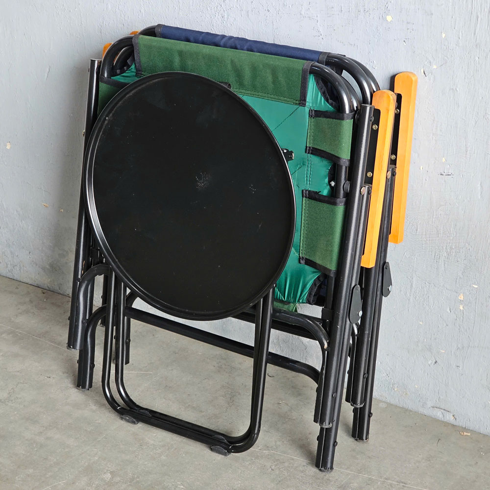 Combo bàn trà chanh và 2 ghế xếp du lịch C Combo bàn trà chanh và 2 ghế xếp du lịch C - hình 2