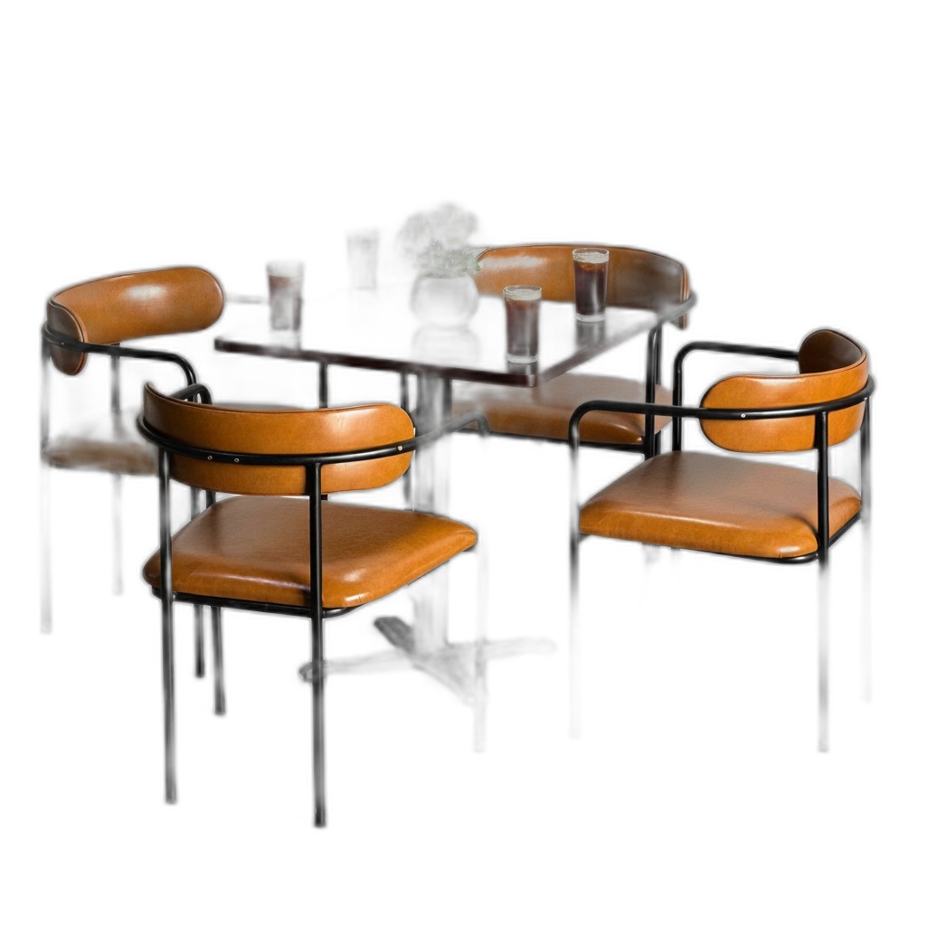 Combo bộ bàn 70x70cm gỗ tràm và 4 ghế Simon khung sắt C Combo bộ bàn 70x70cm gỗ tràm và 4 ghế Simon khung sắt C