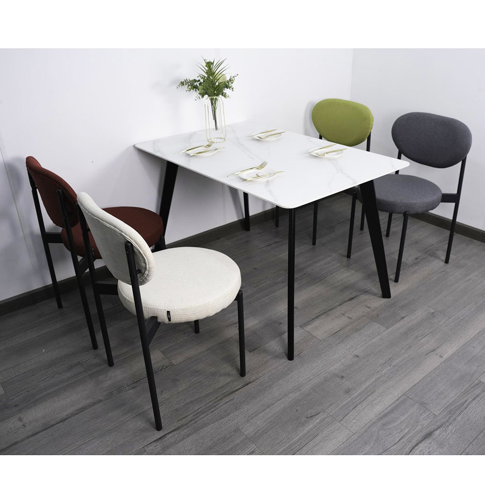Combo bộ bàn ăn Aster và 4 ghế ngồi có đệm nhiều màu Combo bộ bàn ăn Aster và 4 ghế ngồi có đệm nhiều màu - hình 3