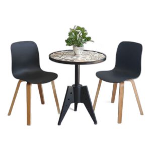 Lỗi 404 Combo bộ bàn cafe tròn 60cm và 2 ghế nhựa chân gỗ C