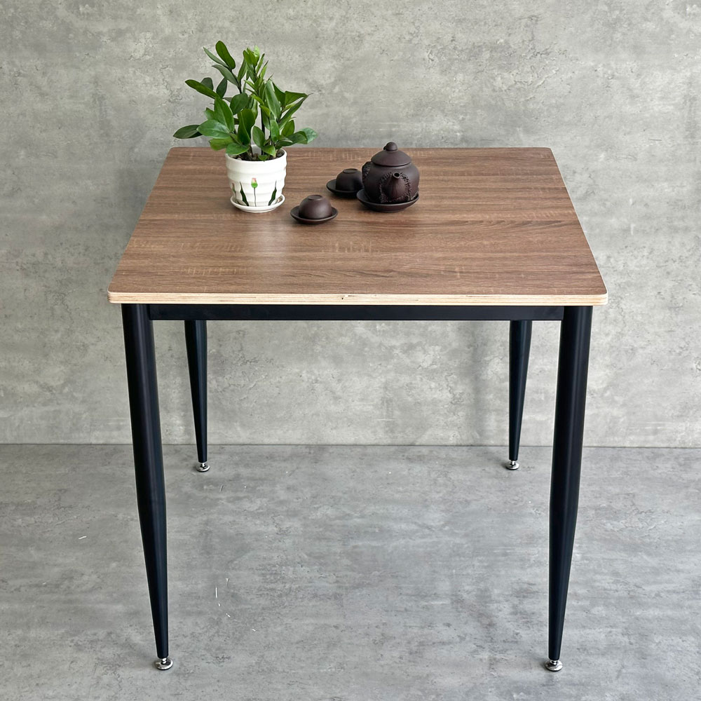 Combo bộ bàn ghế ăn 2 người ngồi gỗ plywood chân sắt Combo bộ bàn ghế ăn 2 người ngồi gỗ plywood chân sắt - hình 1
