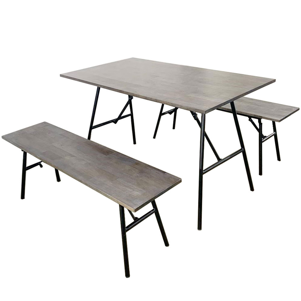 Combo bộ bàn ghế ăn ARGON gấp gọn Combo bộ bàn ghế ăn ARGON gấp gọn - hình 1
