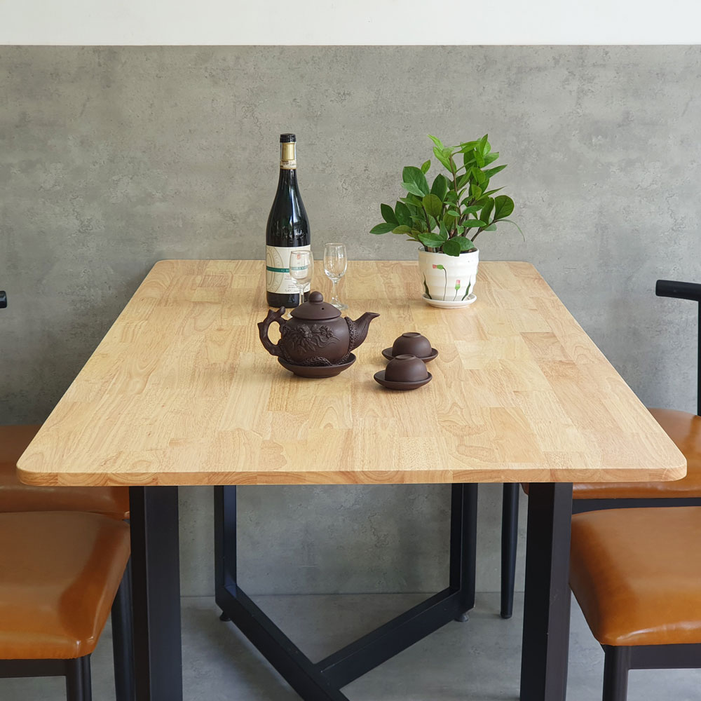 Combo bộ bàn ghế ăn chữ nhật 140x60cm 4 ghế ngồi Combo bộ bàn ghế ăn chữ nhật 140x60cm 4 ghế ngồi - hình 3
