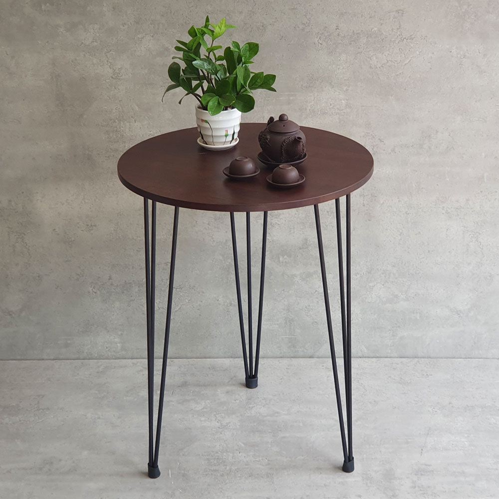 Combo bộ bàn ghế cafe 1 bàn tròn 60cm 3 ghế đôn C Combo bộ bàn ghế cafe 1 bàn tròn 60cm 3 ghế đôn C - hình 5