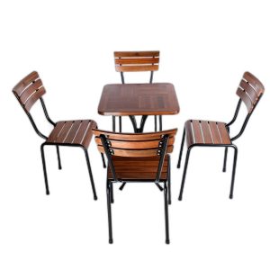 Combo bộ bàn ghế cafe ngoài trời Kite - C
