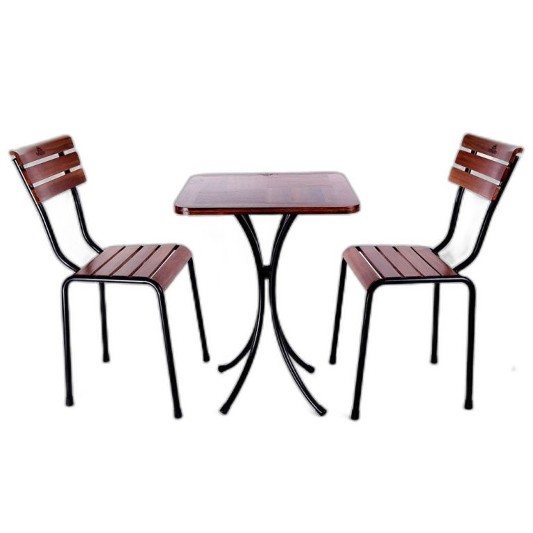 Trang chủ Combo bộ bàn và 2 ghế cafe ngoài trời Kite – C