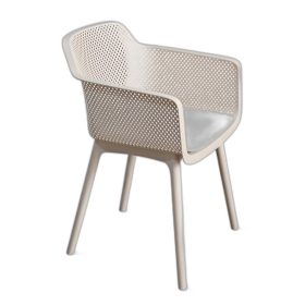 Ghế AIRO nhựa đúc lưng lựa có nệm