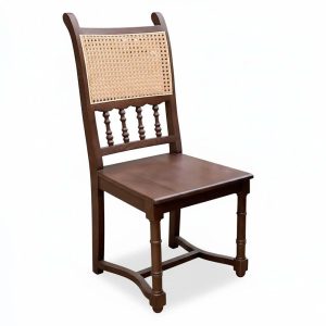 Ghế Amandi lưng lưới mắt cáo gỗ Ash - hình 1