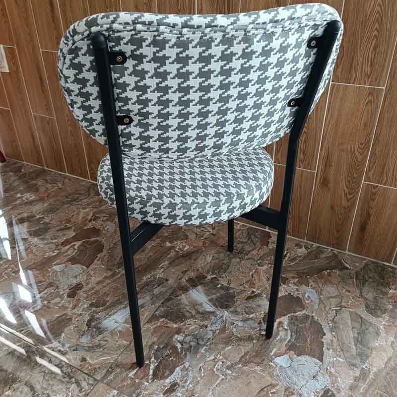 Ghế ăn nệm bọc vải khung sắt GA68036 Ghế ăn nệm bọc vải khung sắt GA68036 - hình 2