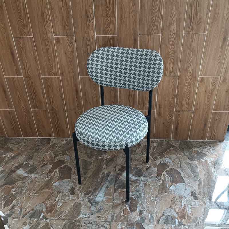 Ghế ăn nệm bọc vải khung sắt GA68036 Ghế ăn nệm bọc vải khung sắt GA68036 - hình 3