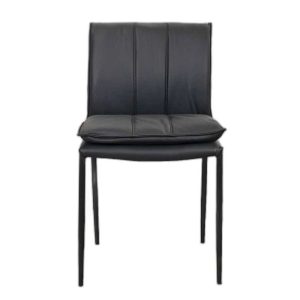 Ghế ăn nệm da microfiber chân sắt