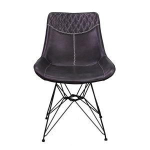 Ghế Aster nệm da Pu chân thép cao cấp GBC68030 - hình 1