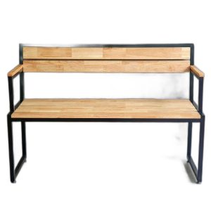 Ghế băng 1m2 có tựa lưng và tay vịn