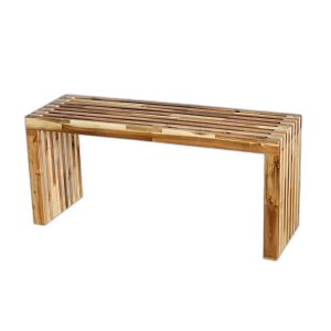Ghế băng dài 100x32x45cm gỗ tự nhiên