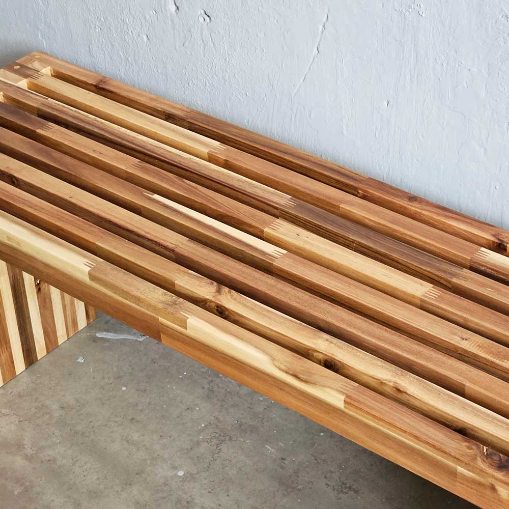 Ghế băng dài 100x32x45cm gỗ tự nhiên Ghế băng dài 100x32x45cm gỗ tự nhiên - hình 4