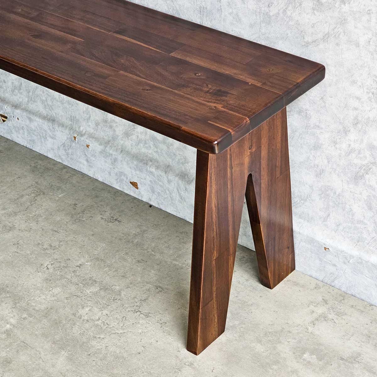 Ghế băng dài 120x30x45cm gỗ tràm Ghế băng dài 120x30x45cm gỗ tràm - hình 2