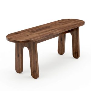 Ghế băng dài 120x35cm gỗ tràm - hình 1