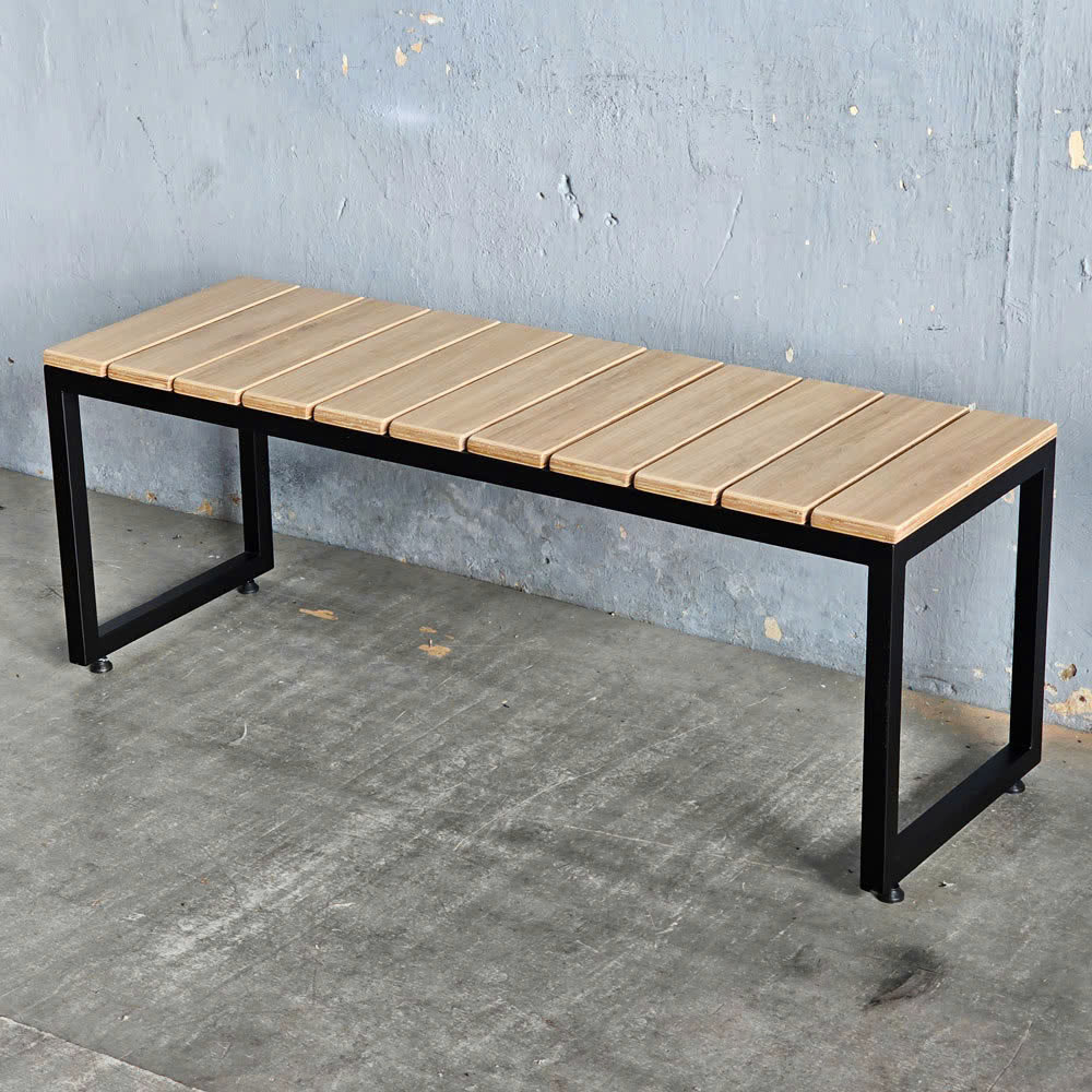 Ghế băng dài 120x40x45cm gỗ plywood Ghế băng dài 120x40x45cm gỗ plywood - hình 2