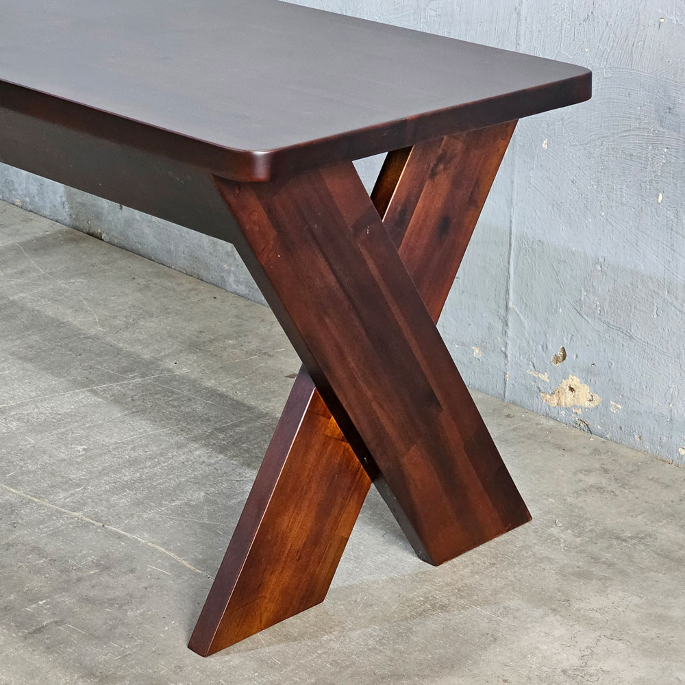 Ghế băng dài 120x40x45cm gỗ tràm Ghế băng dài 120x40x45cm gỗ tràm - hình 1