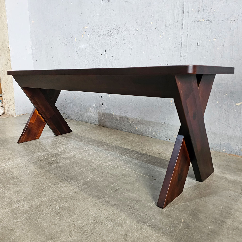 Ghế băng dài 120x40x45cm gỗ tràm Ghế băng dài 120x40x45cm gỗ tràm - hình 2