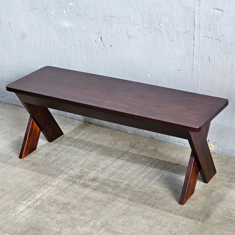 Ghế băng dài 120x40x45cm gỗ tràm Ghế băng dài 120x40x45cm gỗ tràm - hình 4
