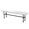 Ghế băng dài 160x32cm gỗ thông chân ống nước