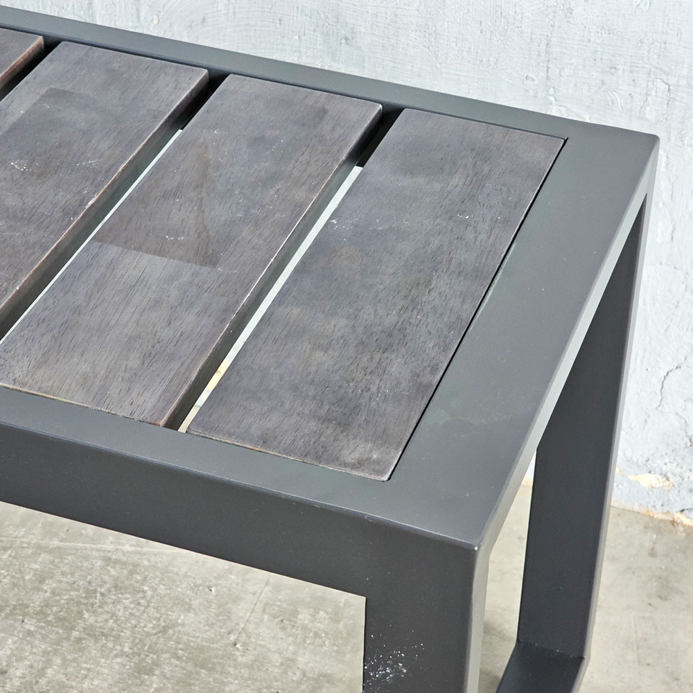 Ghế băng dài 160x40cm gỗ cao su Ghế băng dài 160x40cm gỗ cao su - hình 5
