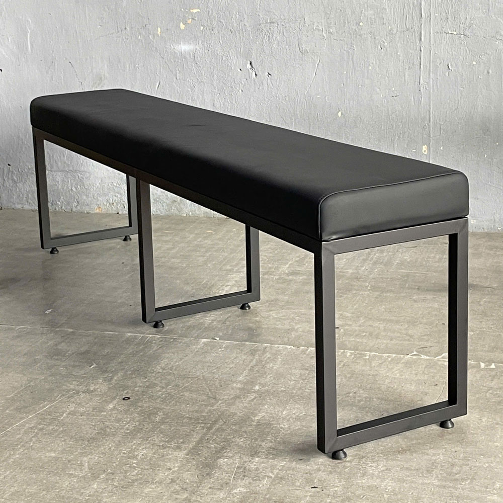 Ghế băng dài 185x36x53cm nệm bọc da Simili Ghế băng dài 185x36x53cm nệm bọc da Simili - hình 2