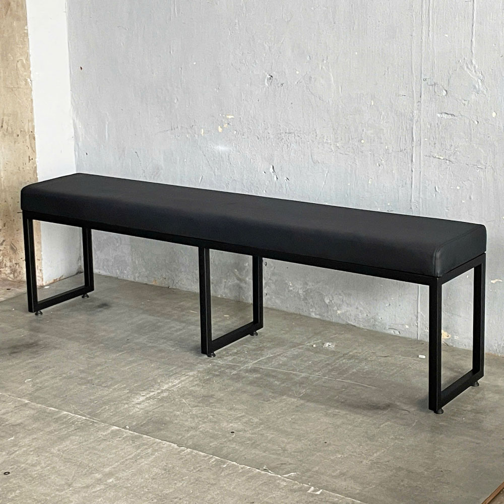 Ghế băng dài 185x36x53cm nệm bọc da Simili Ghế băng dài 185x36x53cm nệm bọc da Simili - hình 5